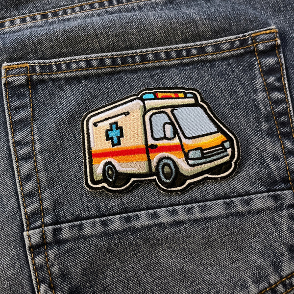 Ambulance Side Patch - PATCHERS Iron on Patch