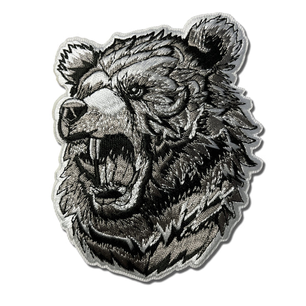 Angry Bear Patch - PATCHERS Iron on Patch