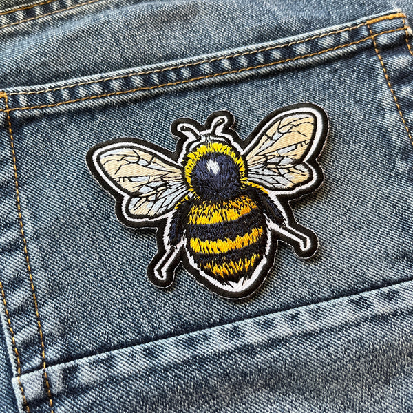 Bee Patch - PATCHERS Iron on Patch