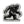 Load image into Gallery viewer, Big Foot Sasquatch Black White Patch - PATCHERS Iron on Patch
