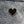 Load image into Gallery viewer, Black Heart Pin Badge - PATCHERS Pin Badge