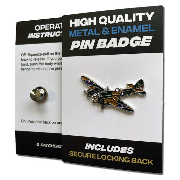 Bristol Blenheim Bomber Plane Pin Badge - PATCHERS Pin Badge