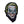 Load image into Gallery viewer, Clown Green Blue White Patch - PATCHERS Iron on Patch