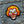 Load image into Gallery viewer, Clown Red Orange White Patch - PATCHERS Iron on Patch