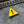 Load image into Gallery viewer, Generic Caution Pin Badge - PATCHERS Pin Badge