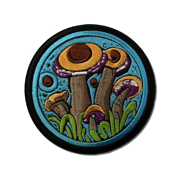 Hippie Mushrooms Patch - PATCHERS Iron on Patch