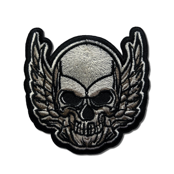Rising Wings Skull Patch - PATCHERS Iron on Patch