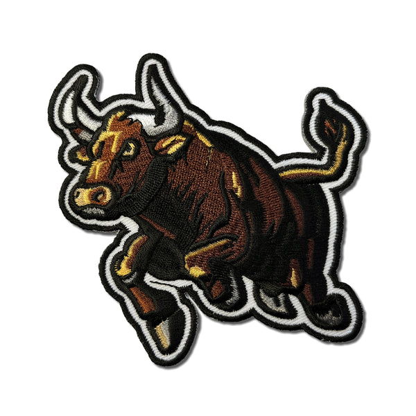 Running Bull Patch - PATCHERS Iron on Patch