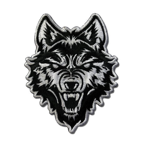 Staring Wolf Patch - PATCHERS Iron on Patch