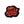 Load image into Gallery viewer, 2" Red Rose Head Patch - PATCHERS Iron on Patch