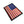 Load image into Gallery viewer, 3" American US Flag Black Border Patch - PATCHERS Iron on Patch