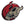 Load image into Gallery viewer, 3" Cracked Skull Devil Smiley Patch - PATCHERS Iron on Patch