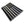 Load image into Gallery viewer, 5" American US Flag Black Grey Patch - PATCHERS Iron on Patch