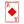 Load image into Gallery viewer, Ace Of Diamonds Playing Card Patch - PATCHERS Iron on Patch