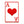 Load image into Gallery viewer, Ace Of Hearts Playing Card Patch - PATCHERS Iron on Patch