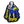Load image into Gallery viewer, Aquarius Skull Zodiac Patch - PATCHERS Iron on Patch