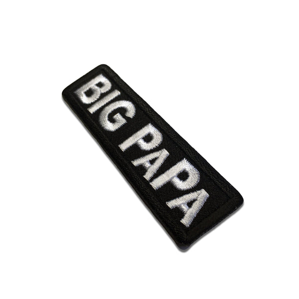 Big Papa Small Patch - PATCHERS Iron on Patch