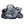 Load image into Gallery viewer, Biker Guy Skull 8 Ball Ace Dice in Grey Patch - PATCHERS Iron on Patch