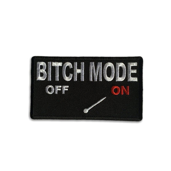 Bitch Mode On Patch - PATCHERS Iron on Patch