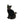Load image into Gallery viewer, Black Cat Pin Badge - PATCHERS Pin Badge
