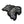 Load image into Gallery viewer, Black Silver Eagle Waving US Flag Facing Right Patch - PATCHERS Iron on Patch