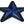 Load image into Gallery viewer, Black and Blue Nautical Star Patch - PATCHERS Iron on Patch