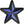 Load image into Gallery viewer, Black and Blue Nautical Star Patch - PATCHERS Iron on Patch