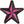 Load image into Gallery viewer, Black and Pink Nautical Star Patch - PATCHERS Iron on Patch
