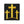 Load image into Gallery viewer, Black and Yellow Three Crosses Patch - PATCHERS Iron on Patch