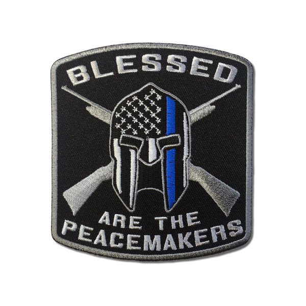 Blessed Are The Peacemakers Police Patch - PATCHERS Iron on Patch