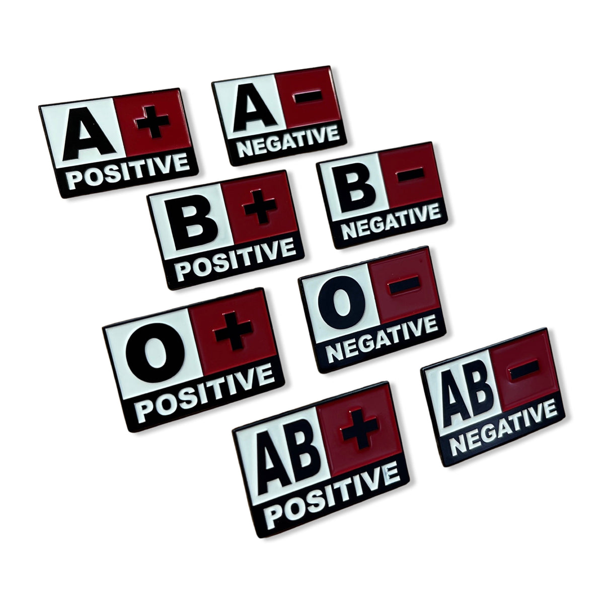 O Positive Blood Bag - Blood Type - Pin