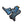 Load image into Gallery viewer, Blue Angel Girl Halo Patch - PATCHERS Iron on Patch