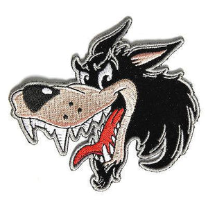 Cartoon Wolf Patch - PATCHERS Iron on Patch