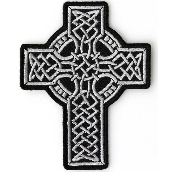 Celtic Design Cross Patch - PATCHERS Iron on Patch