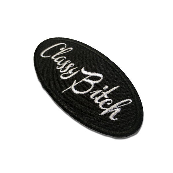 Classy Bitch Patch - PATCHERS Iron on Patch