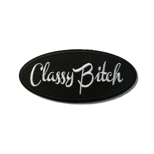 Classy Bitch Patch - PATCHERS Iron on Patch