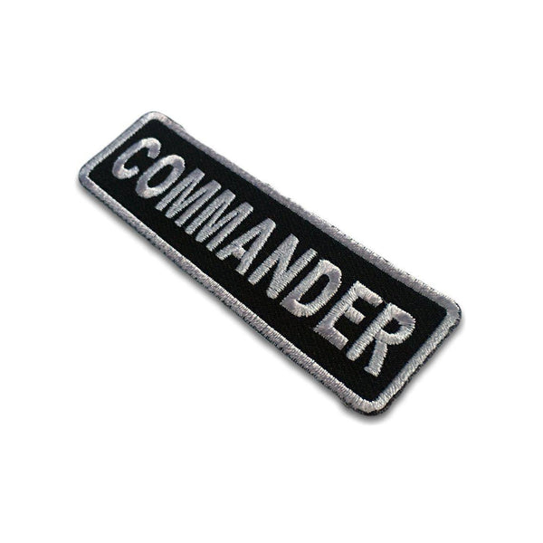 Commander Patch - PATCHERS Iron on Patch