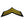 Load image into Gallery viewer, Corporal Chevron Black Yellow/Gold Patch - PATCHERS Iron on Patch