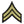 Load image into Gallery viewer, Corporal Chevron Black Yellow/Gold Patch - PATCHERS Iron on Patch