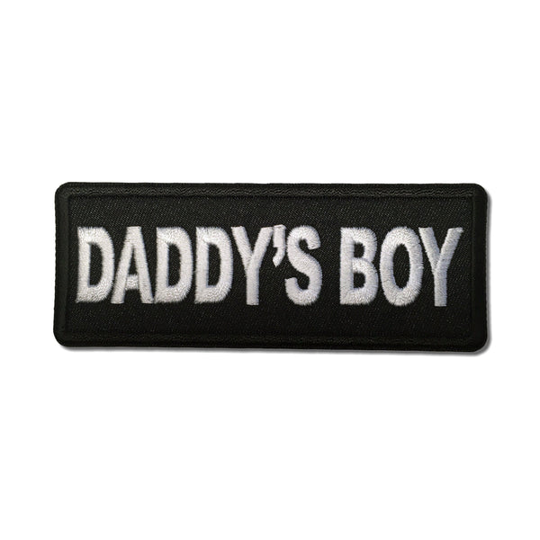 Daddy's Boy Patch - PATCHERS Iron on Patch
