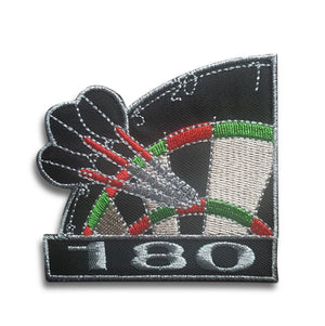 Darts 180 Patch - PATCHERS Iron on Patch
