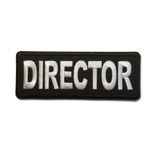 Director Patch - PATCHERS Iron on Patch
