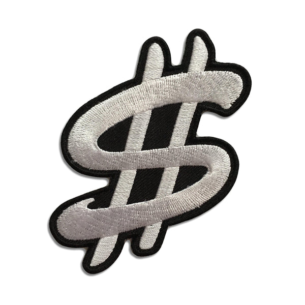Dollar Sign Patch - PATCHERS Iron on Patch