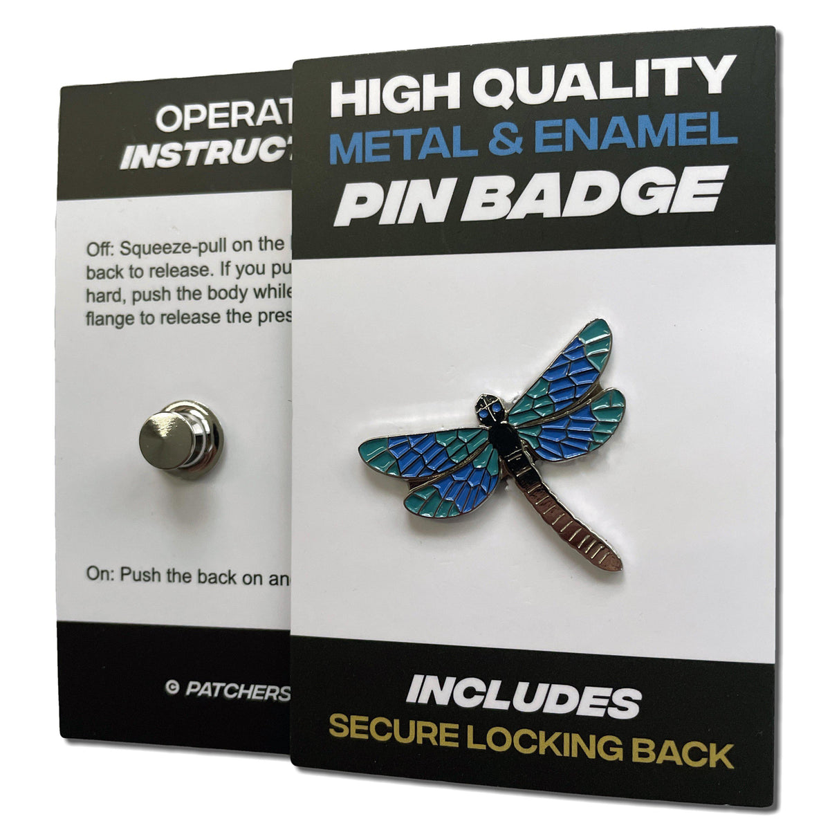 Dragonfly on sale pin badge