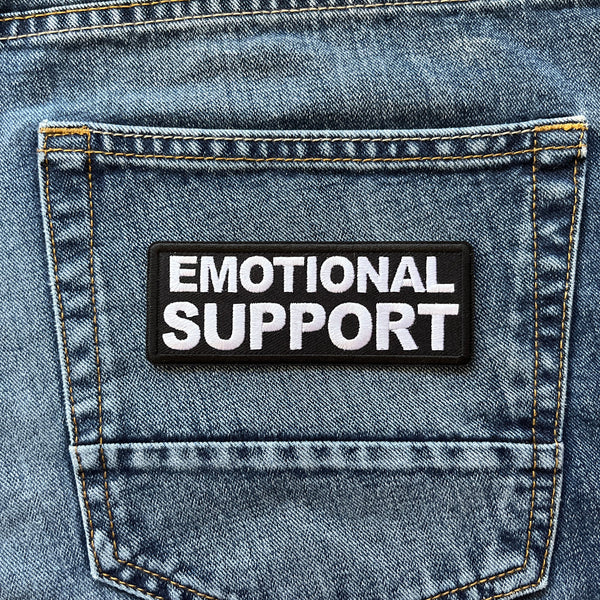 Emotional Support Patch - PATCHERS Iron on Patch