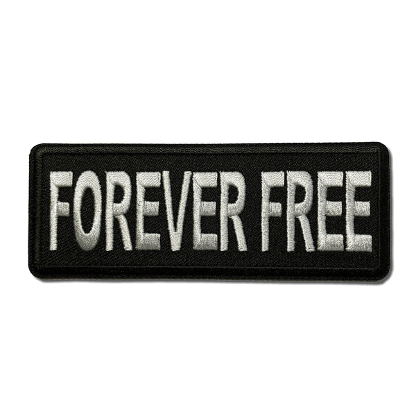 Forever Free Patch - PATCHERS Iron on Patch