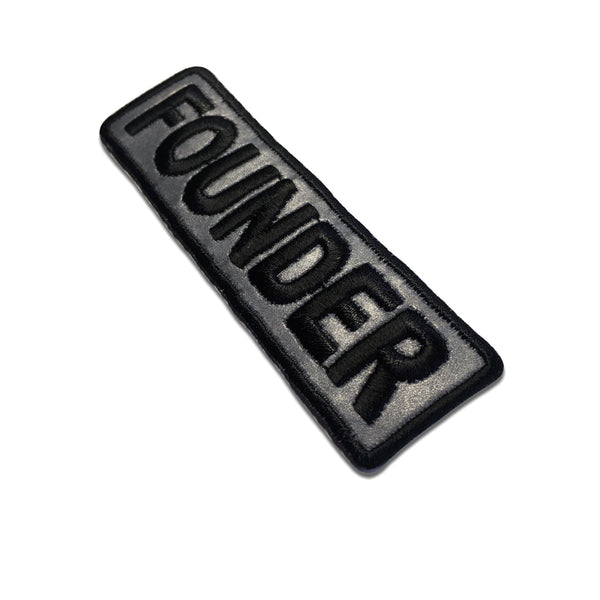 Founder Reflective Patch - PATCHERS Iron on Patch