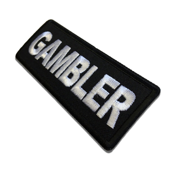 Gambler Patch - PATCHERS Iron on Patch