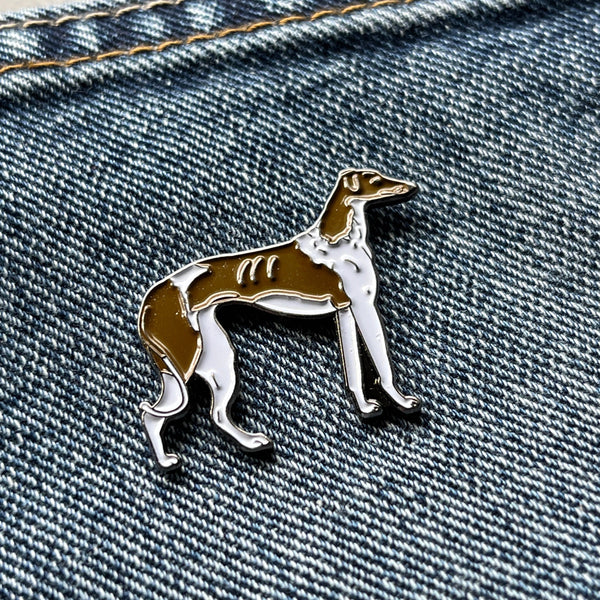 Greyhound Pin Badge - PATCHERS Pin Badge