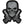 Load image into Gallery viewer, Guns & Skull Chrome Patch - PATCHERS Iron on Patch